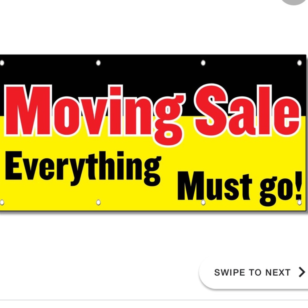Everything must go
